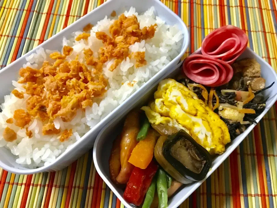 20190228🍱今日の旦那さん弁当🍱
 #旦那さん弁当  #washoku #|akiyo22さん