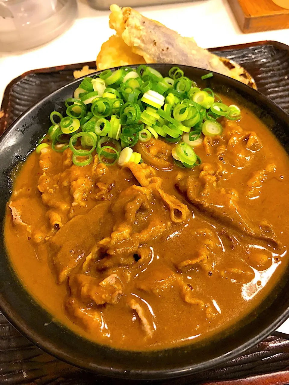 季節限定 肉カレーうどん|momoさん