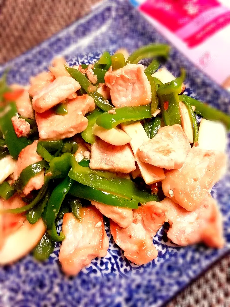 うめこんぶ茶で豚肉と野菜の炒め物♪|Ayumiさん