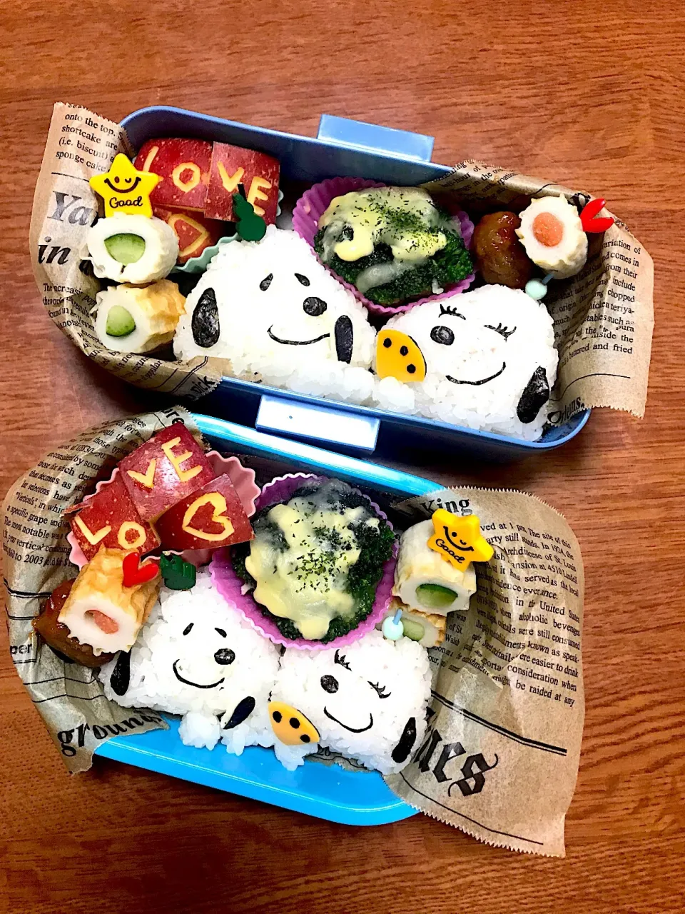 スヌーピーとベルのひな祭り弁当♡|かなさん