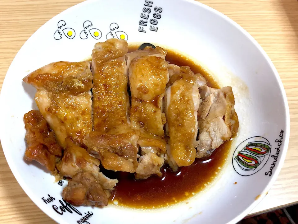 鳥もも肉の照り焼き|するさん