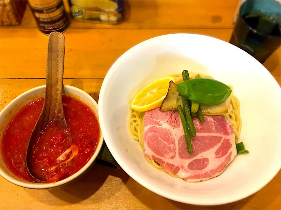 アロハなトマトつけ麺@麺屋Hululu|morimi32さん