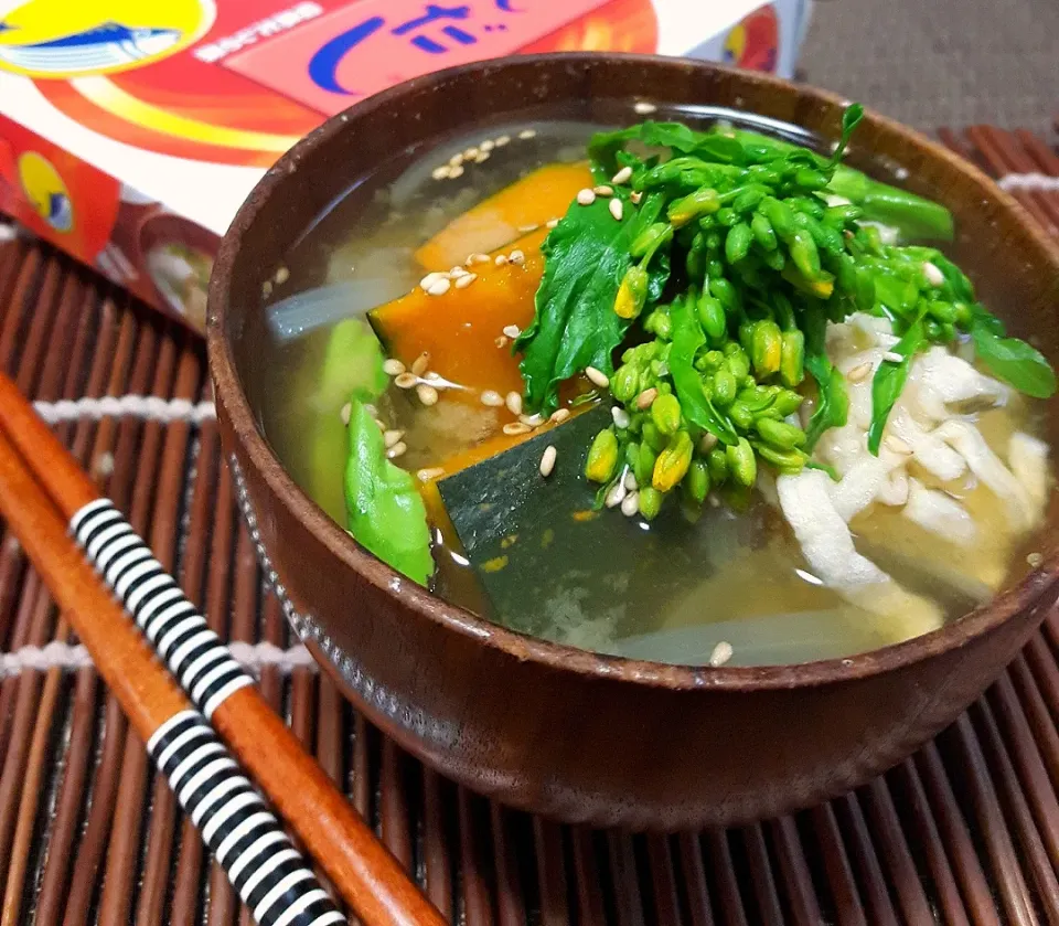 春を感じる食べる味噌汁|ナオミさん