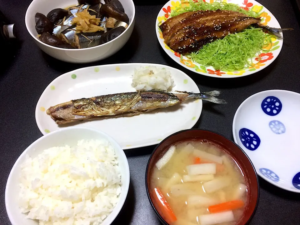 焼きサンマ&煮サンマ&蒲焼きサンマ|Shintarou  Nishimuraさん