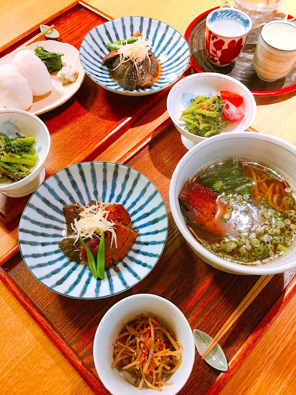 鰊と茄子の炊きもの、鰊蕎麦|papinさん