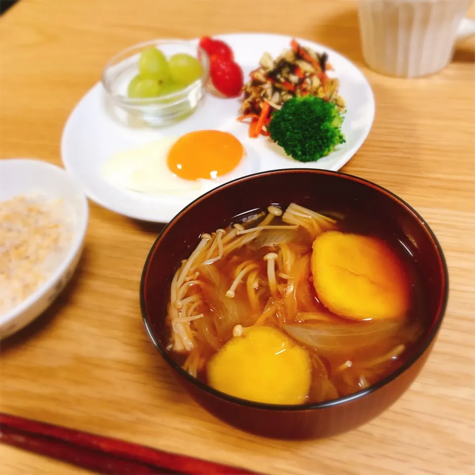 朝ごはん和定食❁¨̮|てるてるぼうず。さん