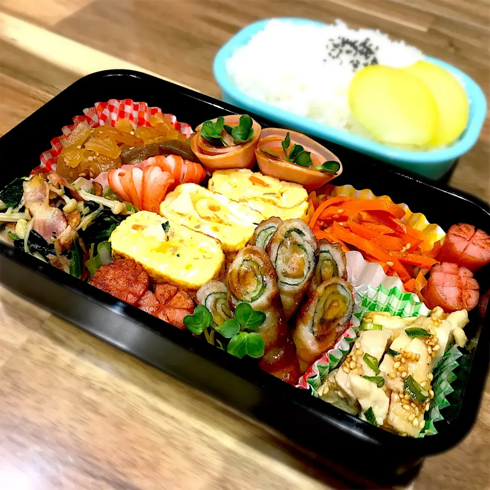 Snapdishの料理写真:旦那弁当♡|ちぃさん