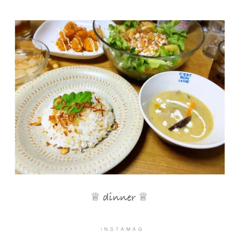 Snapdishの料理写真:昨日の晩ごはん。|aki_puさん