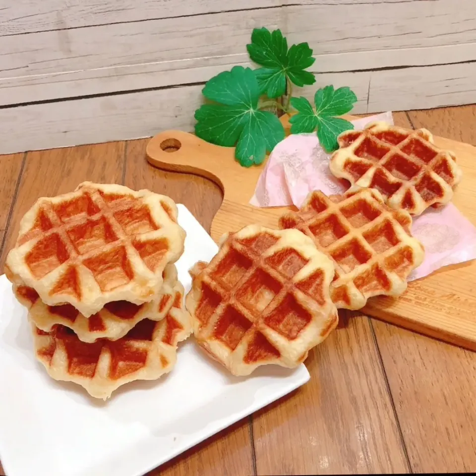 Snapdishの料理写真:❤️België waffle / リェージュ❤️|ぷらっとさん