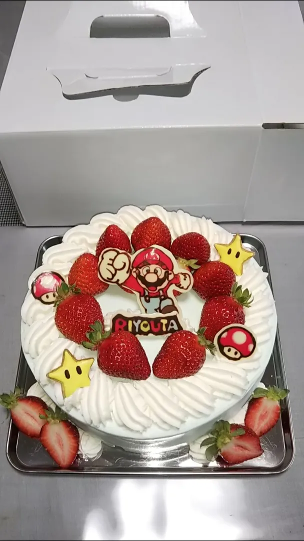 マリオケーキ|ぶどうさん