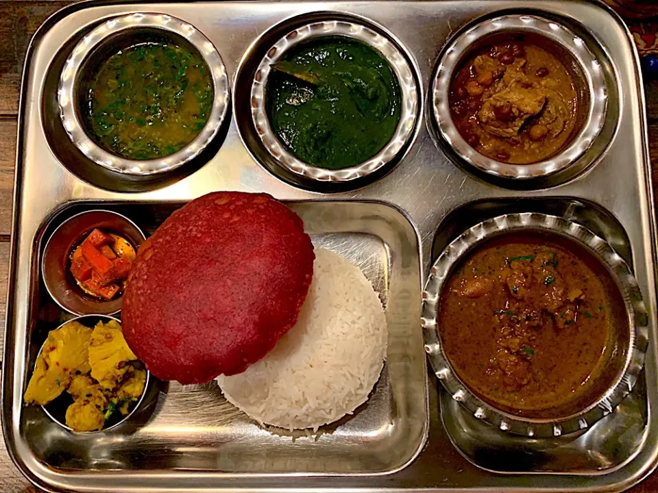 Home Style North Indian Thali@kalpasi #北インド料理|カリー仙人さん