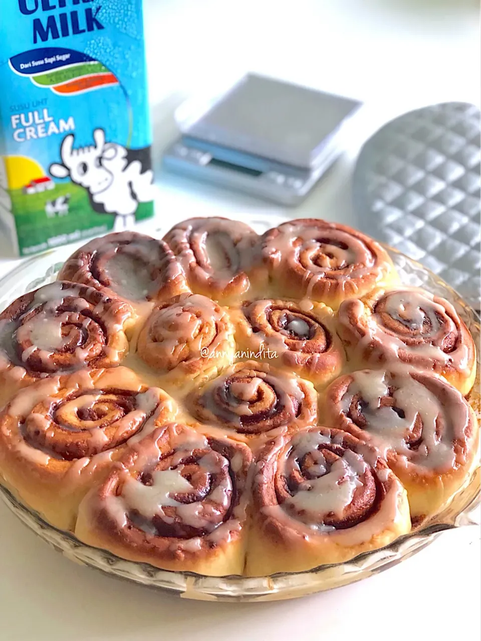 Quick Rise Cinnamon Rolls - recook from - Erren's Kitchen|Annyaさん