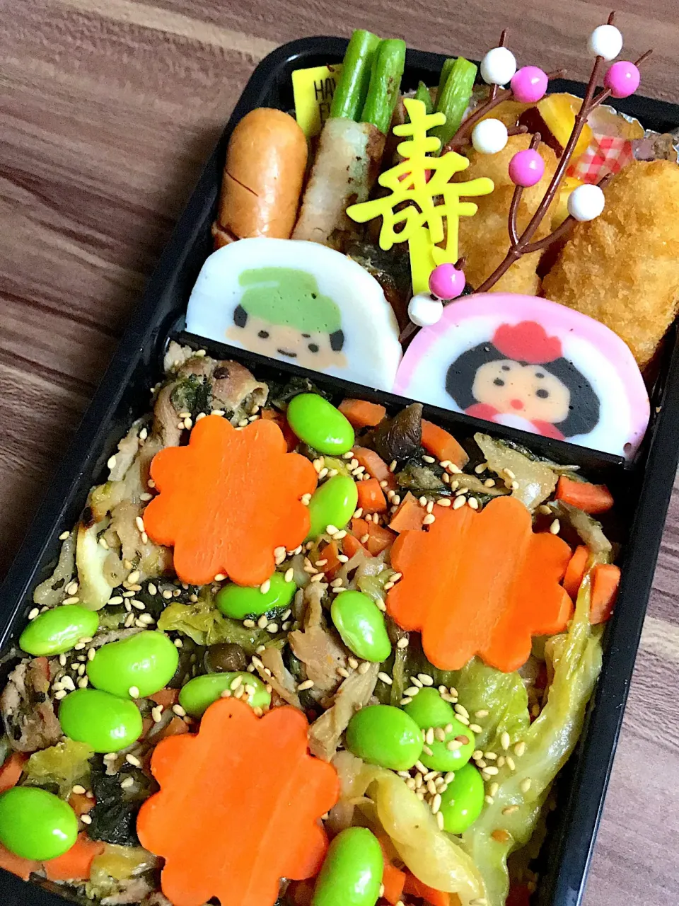 🍱🎎雛祭り弁当🎎🍱|みーこさん