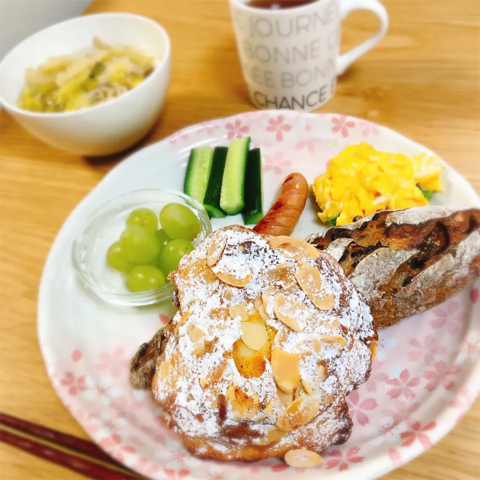 朝ごはんプレート❁¨̮|てるてるぼうず。さん