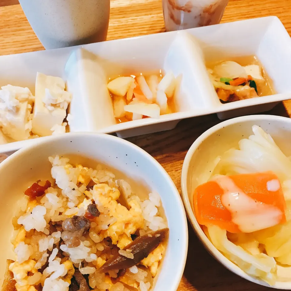 Snapdishの料理写真:朝2019.3.3|ささなおさん