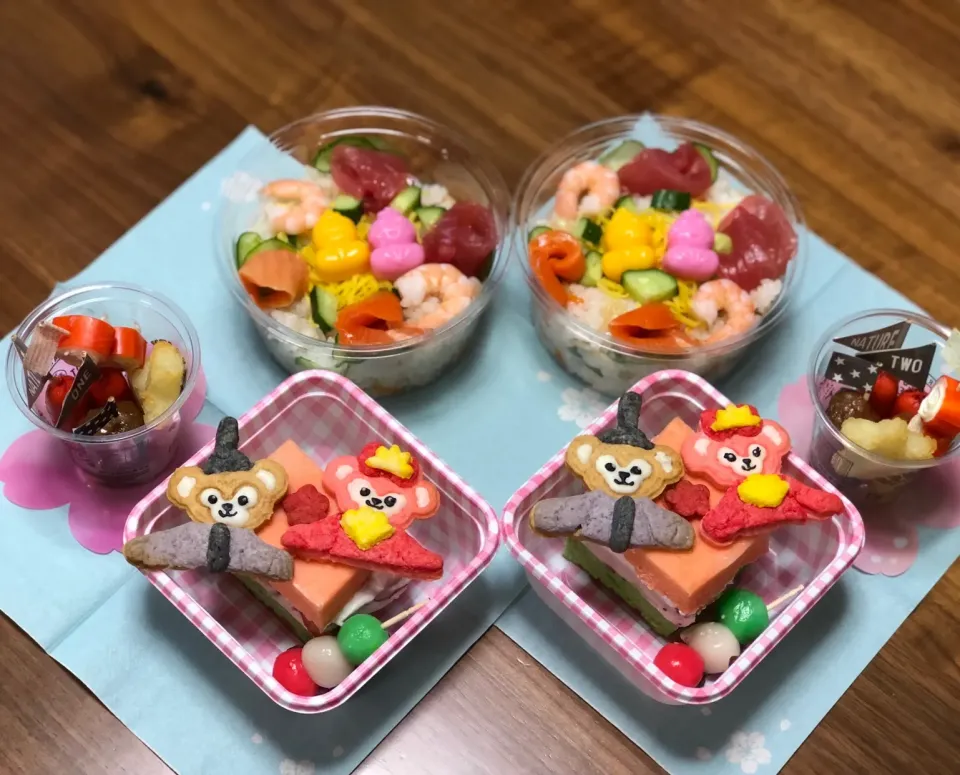 Snapdishの料理写真:ひなまつり弁当🌸|riamamaさん