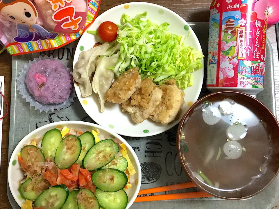 Snapdishの料理写真:おひな祭りご飯！|あんこさん