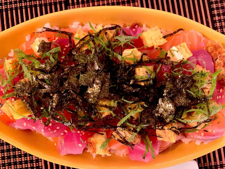 お魚好きの🐟💕ちらし寿司🌸🎎|丹野カリナさん