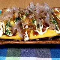 余ったキャベツで豚平焼き。#男料理|monmonさん