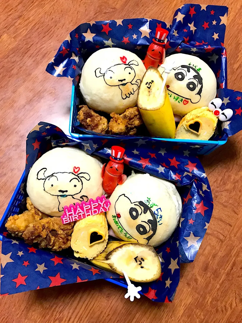 クレヨンしんちゃんバースデー弁当♡|かなさん