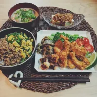 Snapdishの料理写真:胸肉スティック揚げ|chi_7_tsuさん