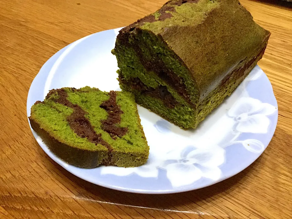 ︎︎︎︎︎☺︎やにゃさんの料理 Mizukiさんの、基本の抹茶パウンドケーキ☆☺︎|じゃすみん【茉莉】さん