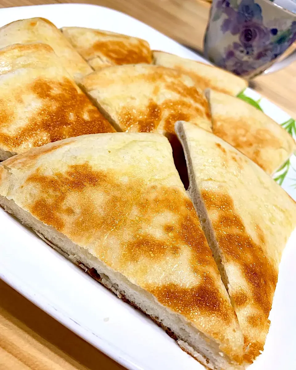 大きなナンを焼きました🥖|みっこちゃんさん