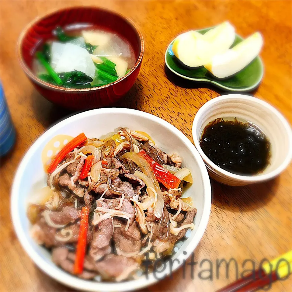 牛丼|teritamagoさん