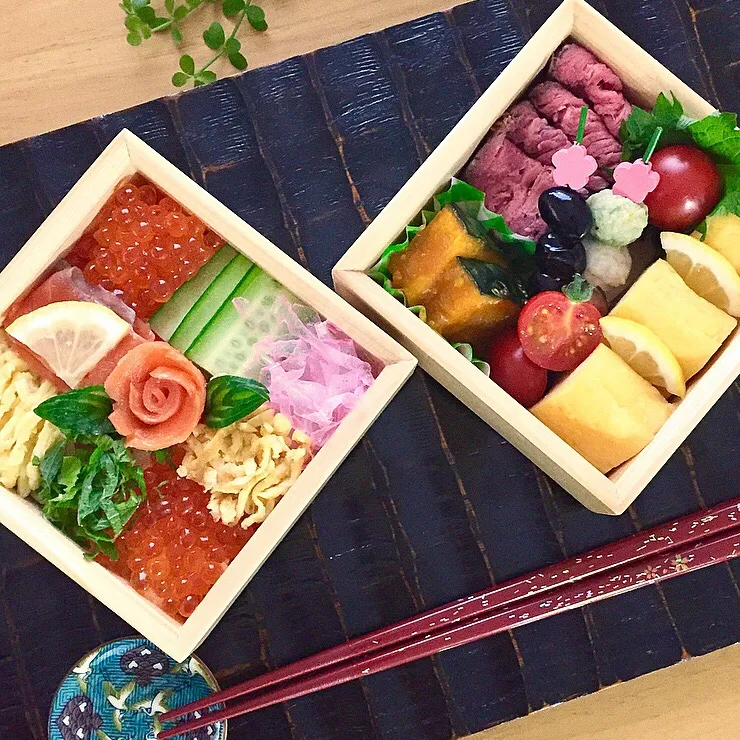 ムスメ塾弁❤︎雛弁当|chikoさん