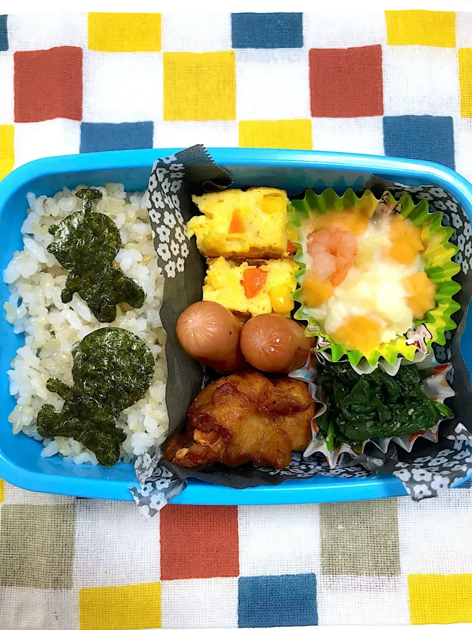 Snapdishの料理写真:2019.03.05 #幼稚園弁当|runさん