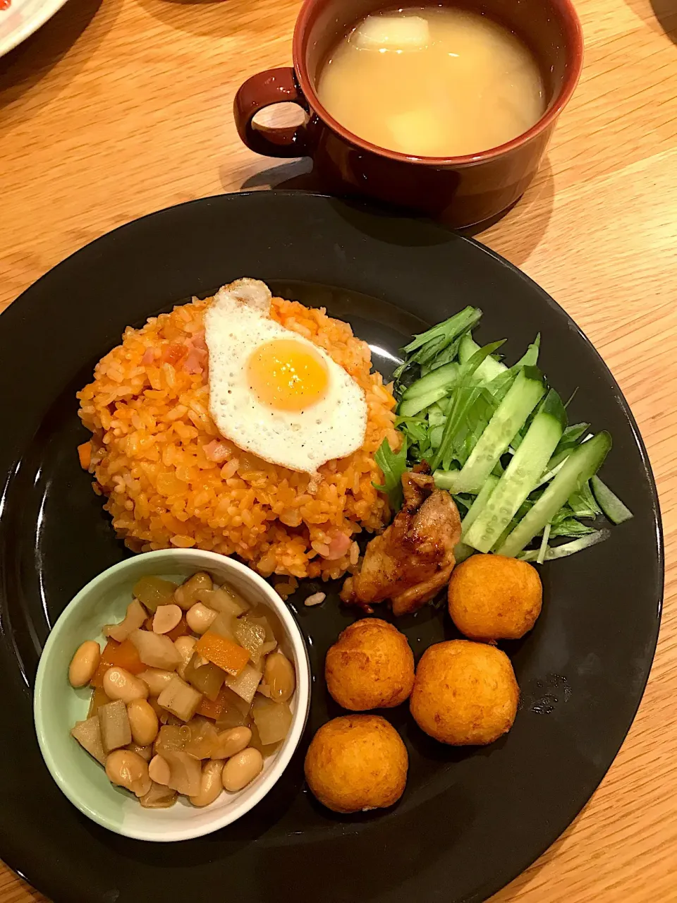 Snapdishの料理写真:夕飯プレート|KAEさん