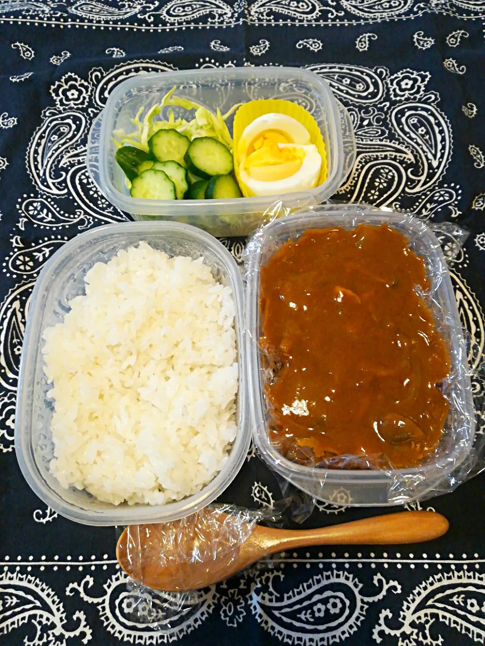 カレーライス弁当🍱|とにおさん