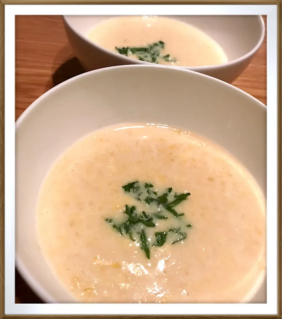 コーン缶と牛乳で速攻温まる〜corn soup|toyamadaさん