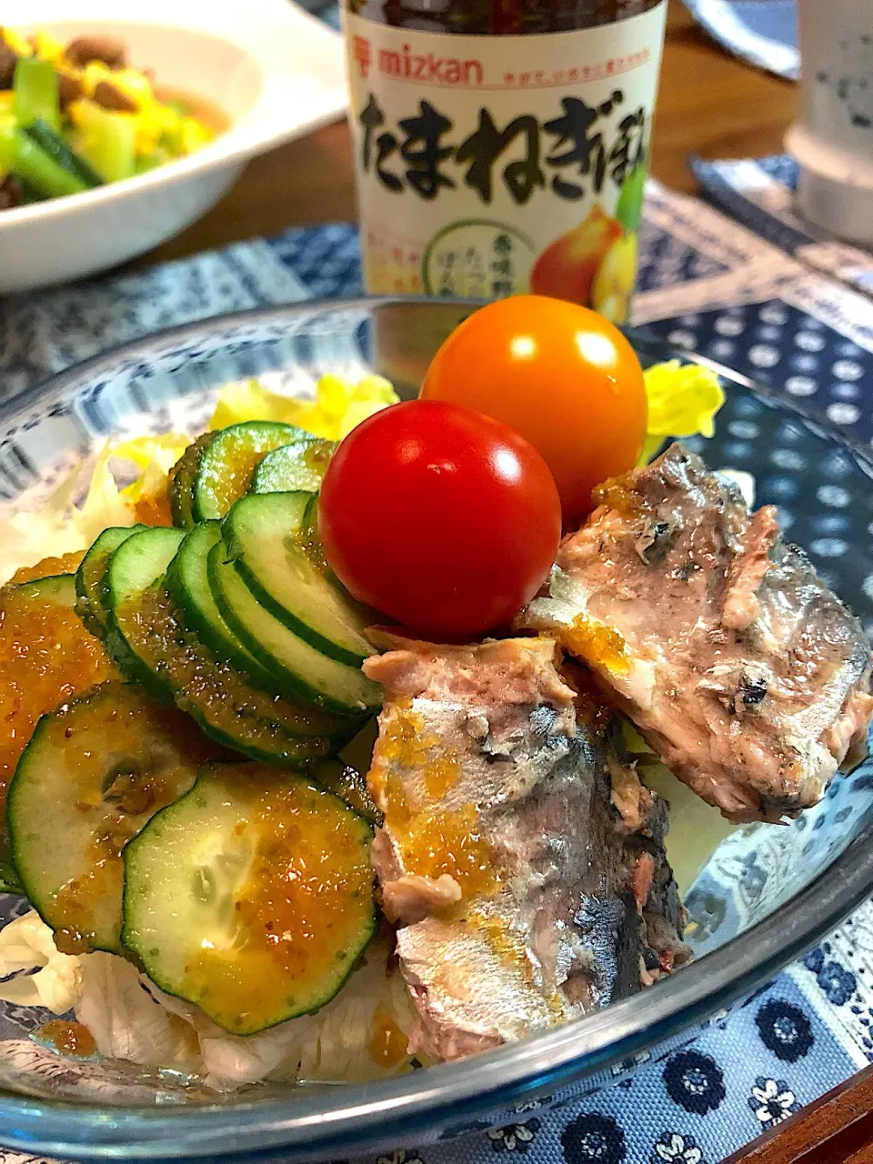 Snapdishの料理写真:たまねぎぽん酢でサラダ🥗|Norikoさん