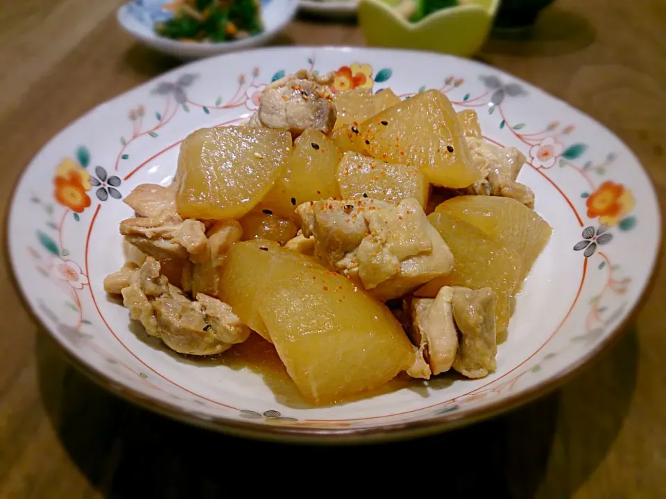 鶏と大根の煮物|古尾谷りかこさん