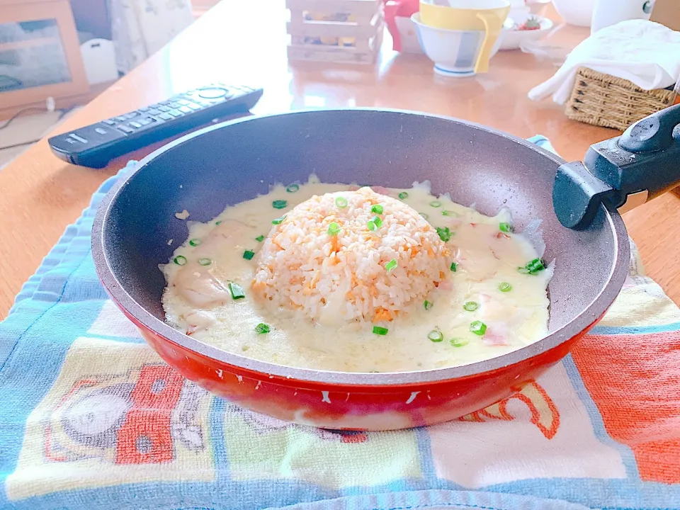 Snapdishの料理写真:オシャレな、チャーハン！|りなりんごさん