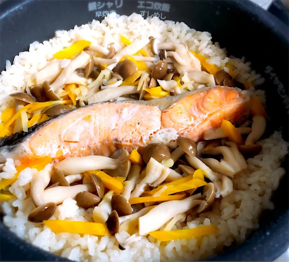 鮭の炊き込みご飯|あーたんさん