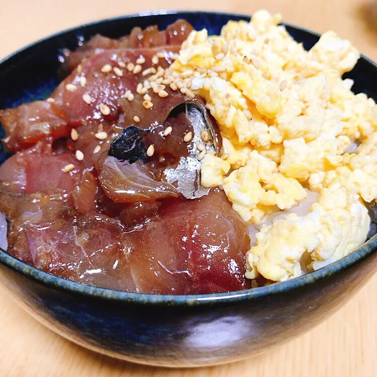 アジの漬け丼|まーさん