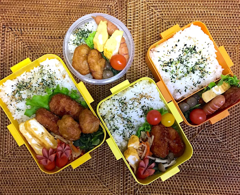 #高校生男子弁当  #中1女子弁当  #自分弁当 #冷凍食品|よちこさん