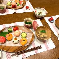 桃の節句🎎手毬ずしでお祝い✨
