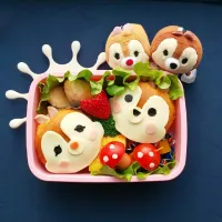 Snapdishの料理写真:チップとデール弁当