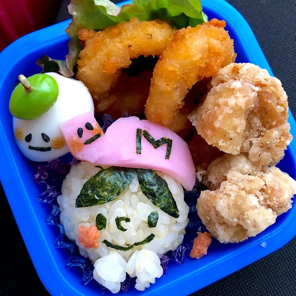 最後のお弁当♡もも組さんみーくんお弁当♡|はるちるさん