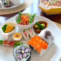 Snapdishの料理写真:ワンプレートランチ🥗|ヒーコさん