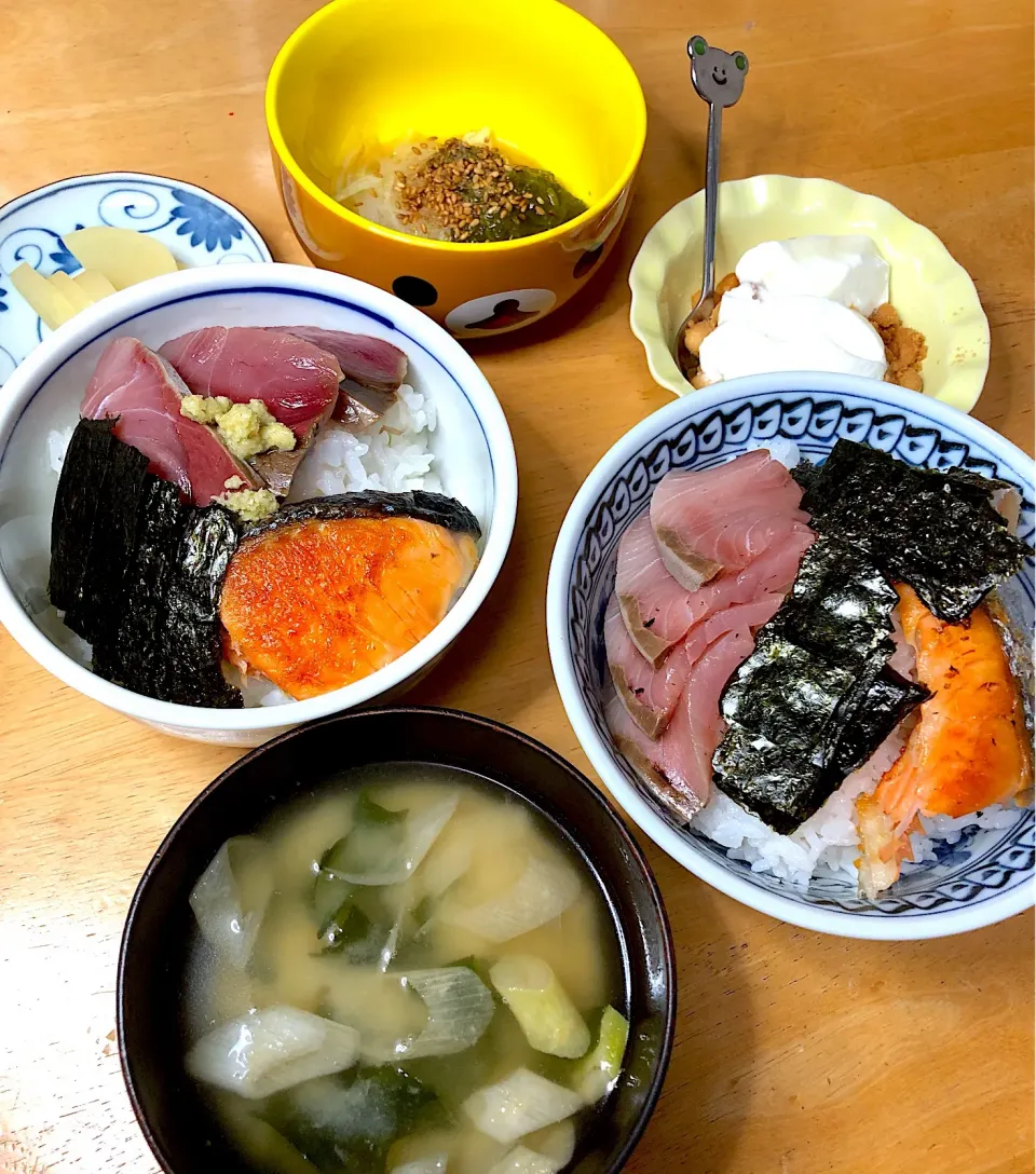 鮭鰤丼🐟🐟🐟|Makokoさん