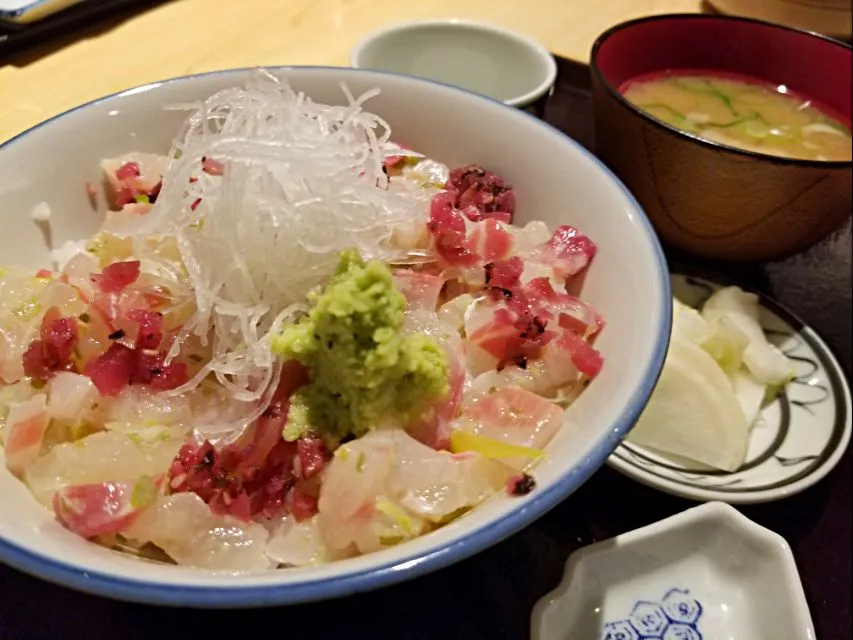 本日のなめろう丼　 #恵比寿|しあるさん