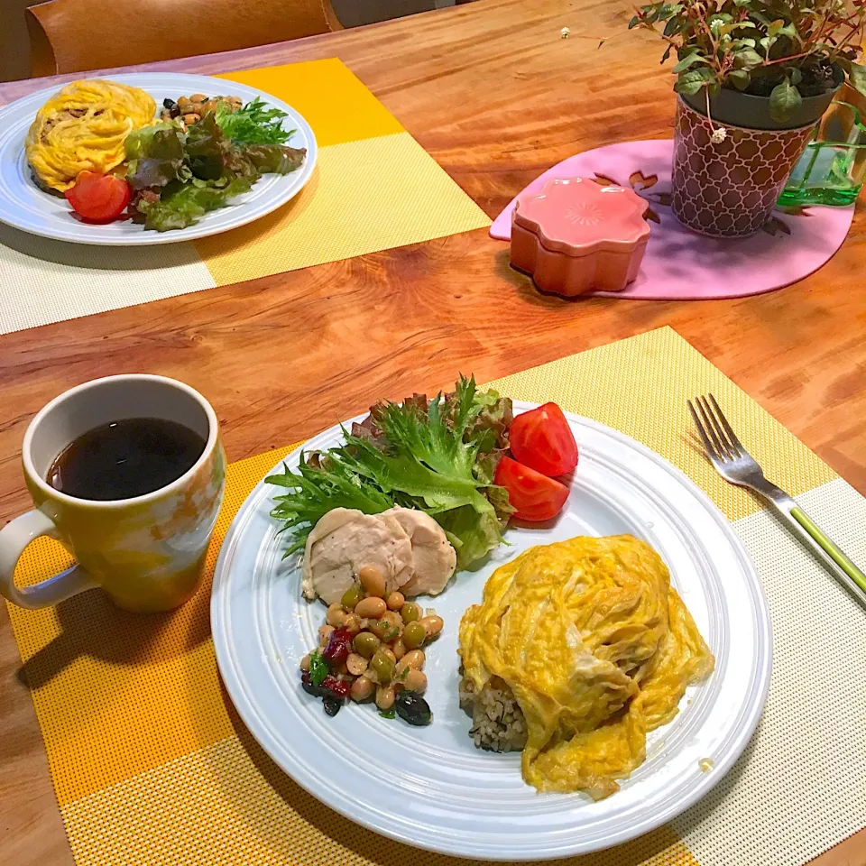 Snapdishの料理写真:朝ごはん 2019・3・8|ローゼルさん