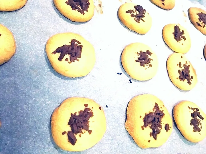 Snapdishの料理写真:chocolate chip cookies|湘婷さん