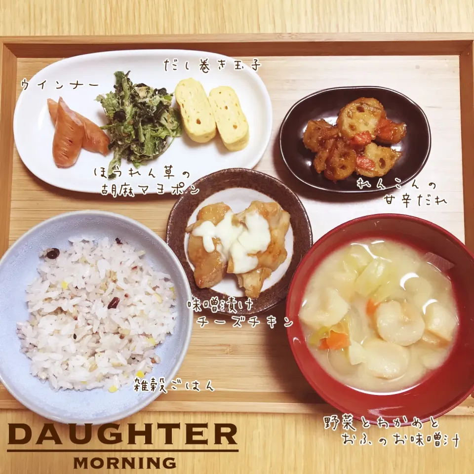 いつもの朝ごはん|daughterさん