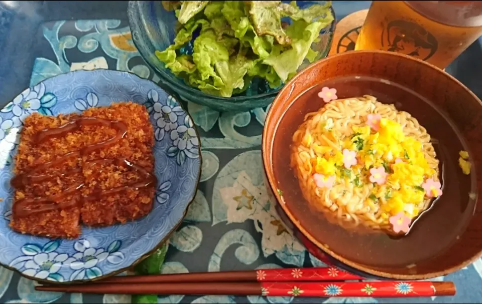 Snapdishの料理写真:お昼ごはん🍜|しまだ ちえこさん