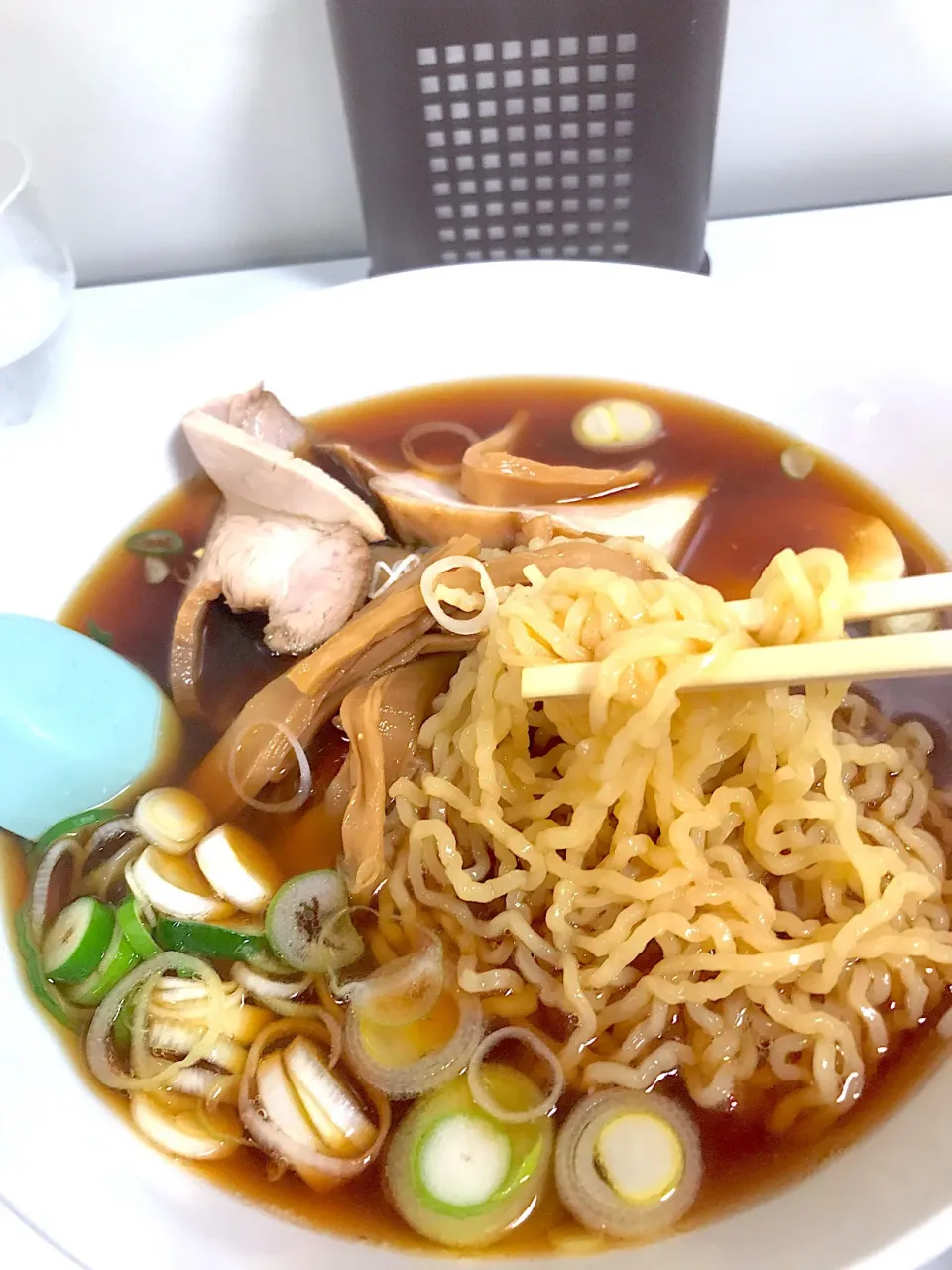 Snapdishの料理写真:青森物産展
かわら 煮干し味の懐かしいラーメン|シュトママさん